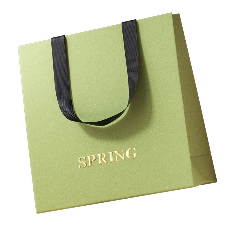 Printed Small Paper Square Gift Bags Packaging With Handles (2).jpg