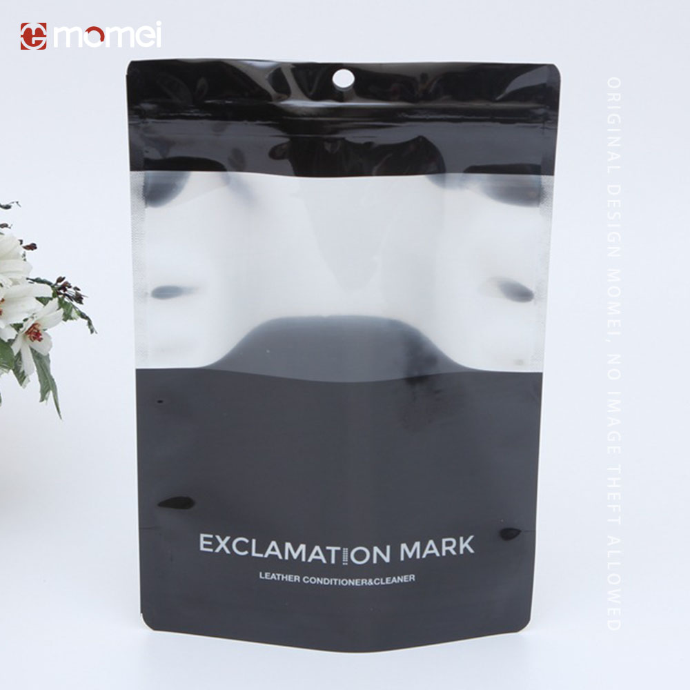 Printed Standing Up Bags Pouch Zipper Snack With Window