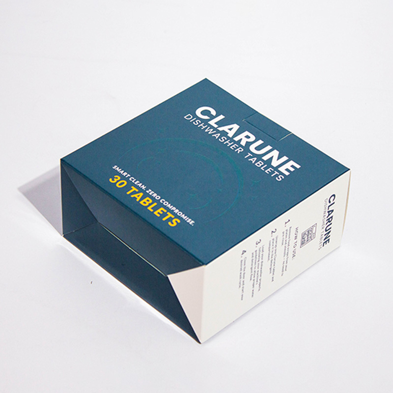 Custom Really Useful Collapsible Wrapping Dishwashing Tablets Paper Box Packaging2.jpg