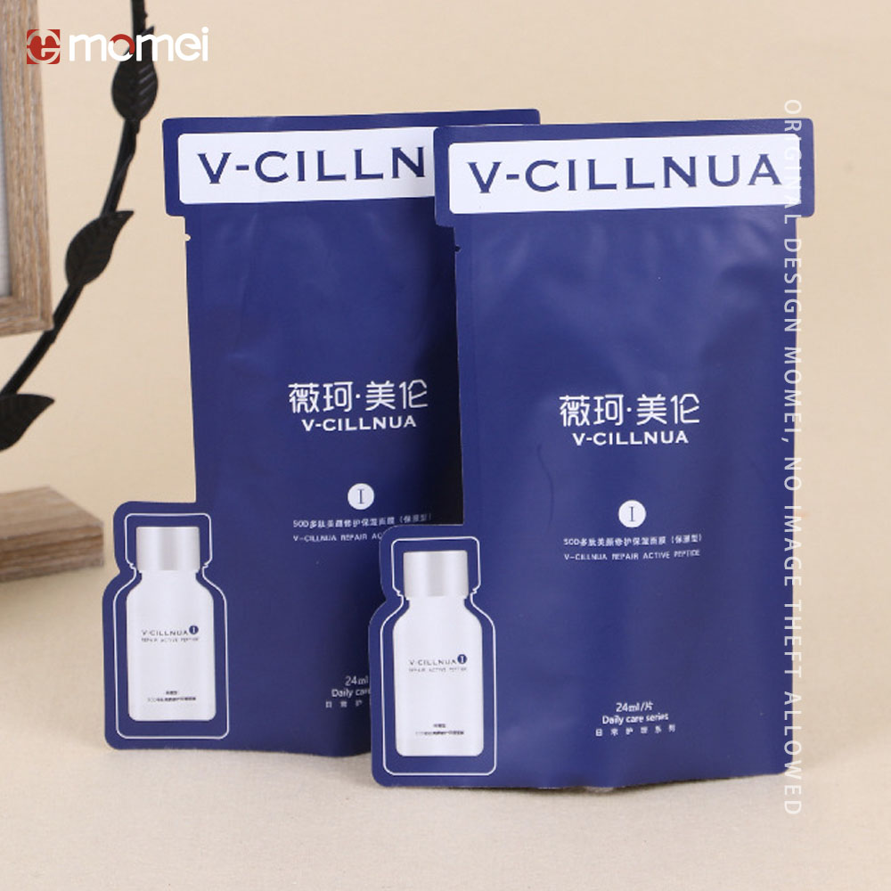 Matte Shaped Stand Up Barrier Pouches Triple Laminated Aluminium Bags