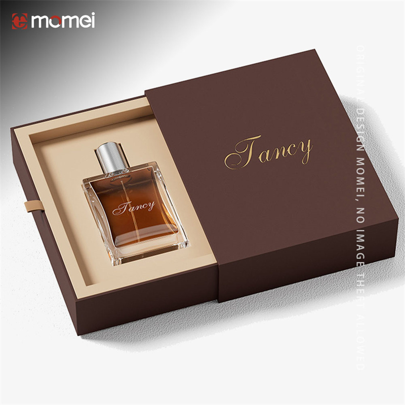 Custom Imprinted Pull-Out Perfume Gift Wrapping Boxes With Logo